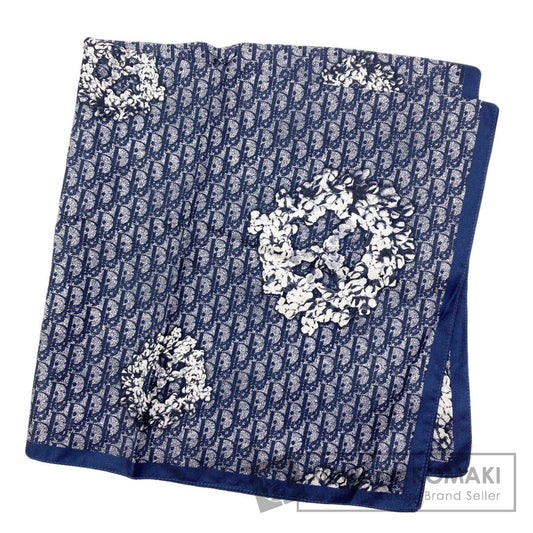 Dior Trotter pattern Scarf Silk Ladies [Used]
