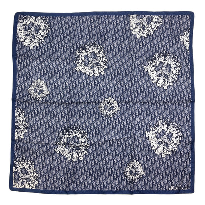 Dior Trotter pattern Scarf Silk Ladies [Used]