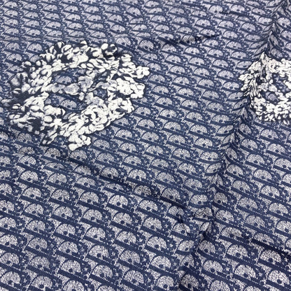 Dior Trotter pattern Scarf Silk Ladies [Used]