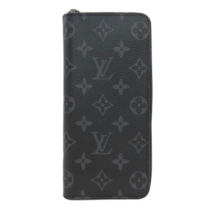 LOUIS VUITTON M62295 Zippy wallet Vertical Long wallet (with coin pocket) Monogram Eclipse mens [Used]