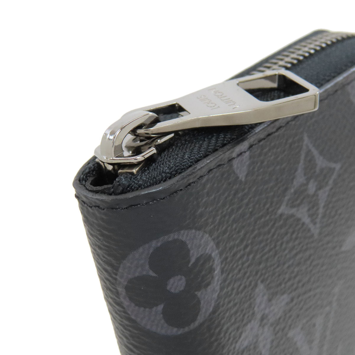 LOUIS VUITTON M62295 Zippy wallet Vertical Long wallet (with coin pocket) Monogram Eclipse mens [Used]