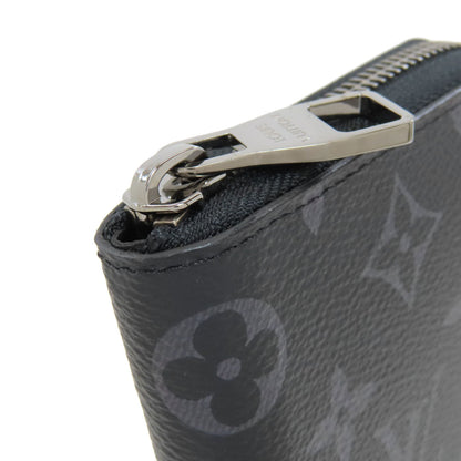 LOUIS VUITTON M62295 Zippy wallet Vertical Long wallet (with coin pocket) Monogram Eclipse mens [Used]
