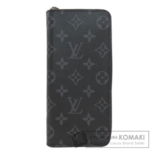 LOUIS VUITTON M62295 Zippy wallet Vertical Long wallet (with coin pocket) Monogram Eclipse mens [Used]