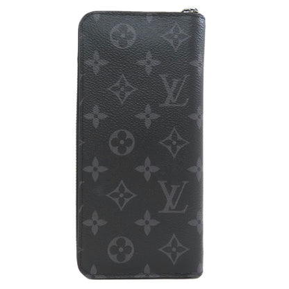 LOUIS VUITTON M62295 Zippy wallet Vertical Long wallet (with coin pocket) Monogram Eclipse mens [Used]