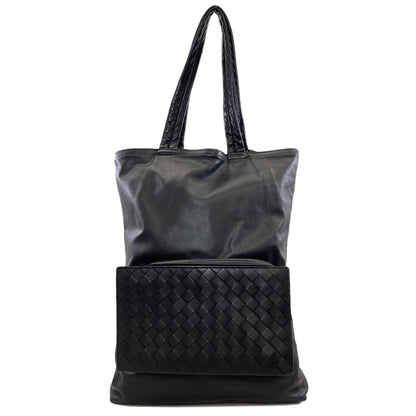BOTTEGA VENETA Intrecciato Tote Bag Lambskin Ladies [Used]