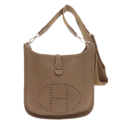 HERMES Evelyne3 PM Etop SilverHardware Shoulder Bag Taurillon Clemence Ladies [Used]