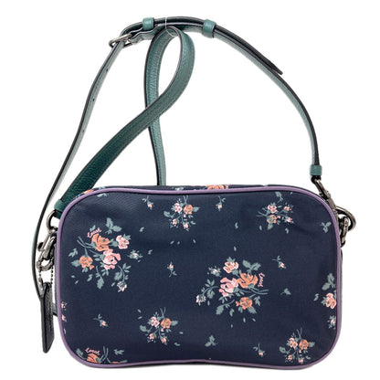 COACH 91020 Flower motif Shoulder Bag Nylon Ladies [Used]