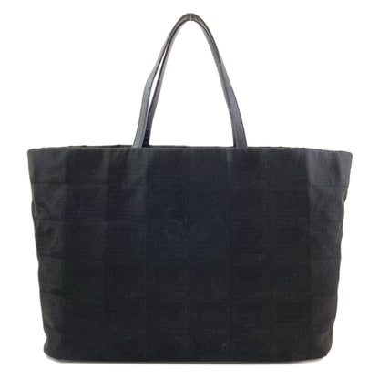 CHANEL New travel line Tote Bag Nylon jacquard Ladies [Used]