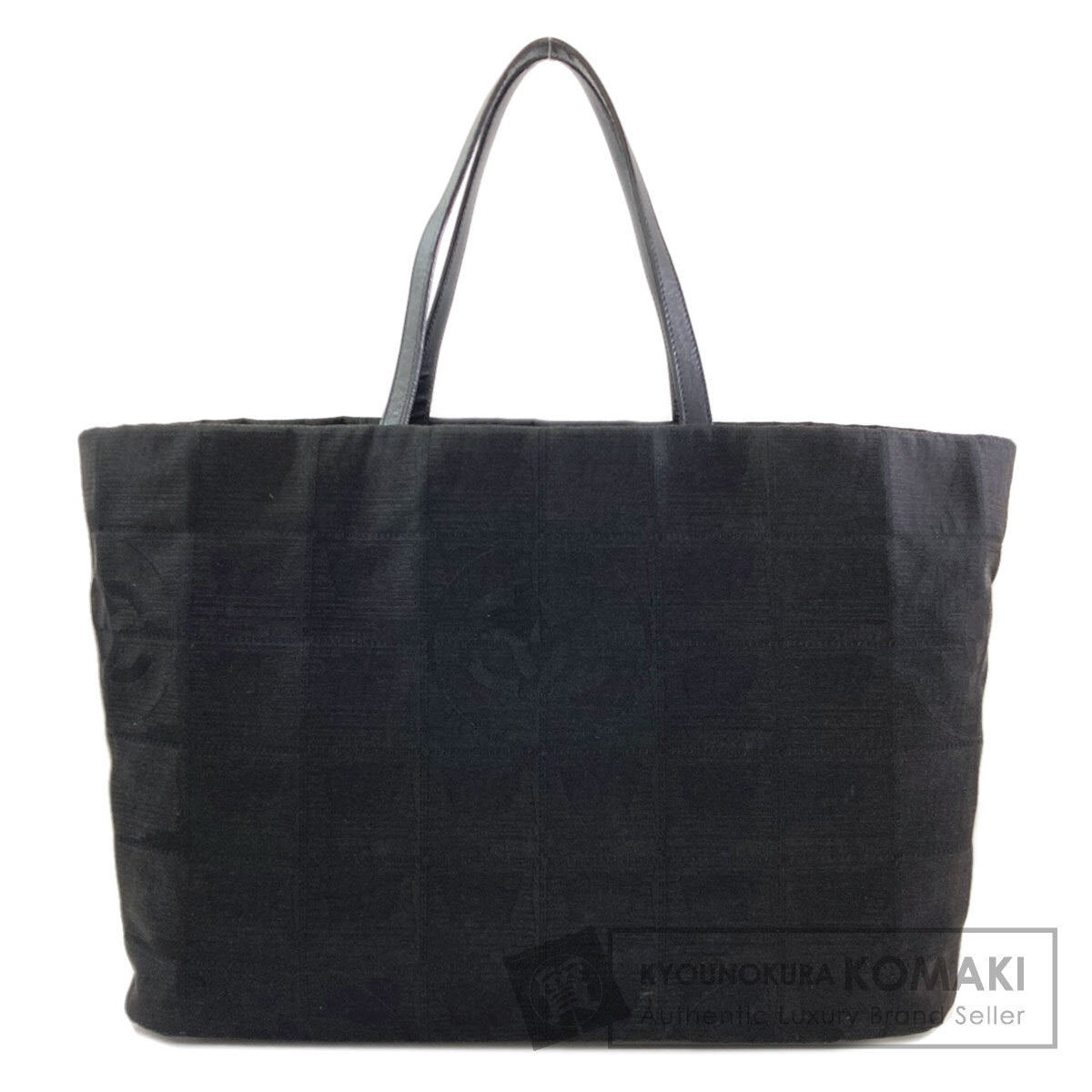 CHANEL New travel line Tote Bag Nylon jacquard Ladies [Used]