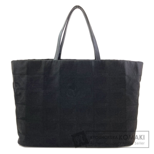 CHANEL New travel line Tote Bag Nylon jacquard Ladies [Used]