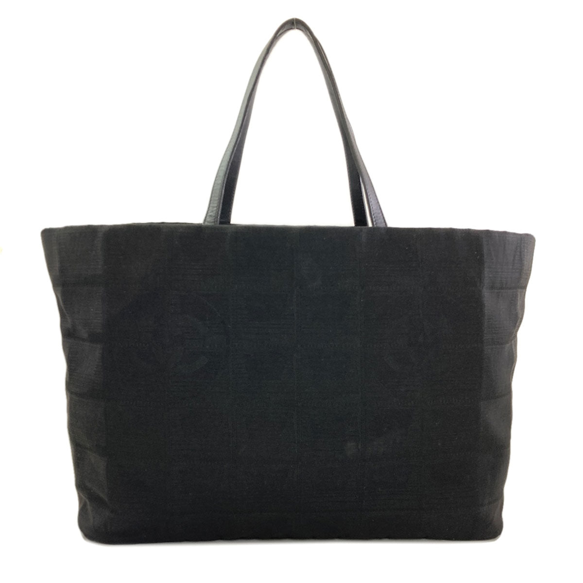CHANEL New travel line Tote Bag Nylon jacquard Ladies [Used]