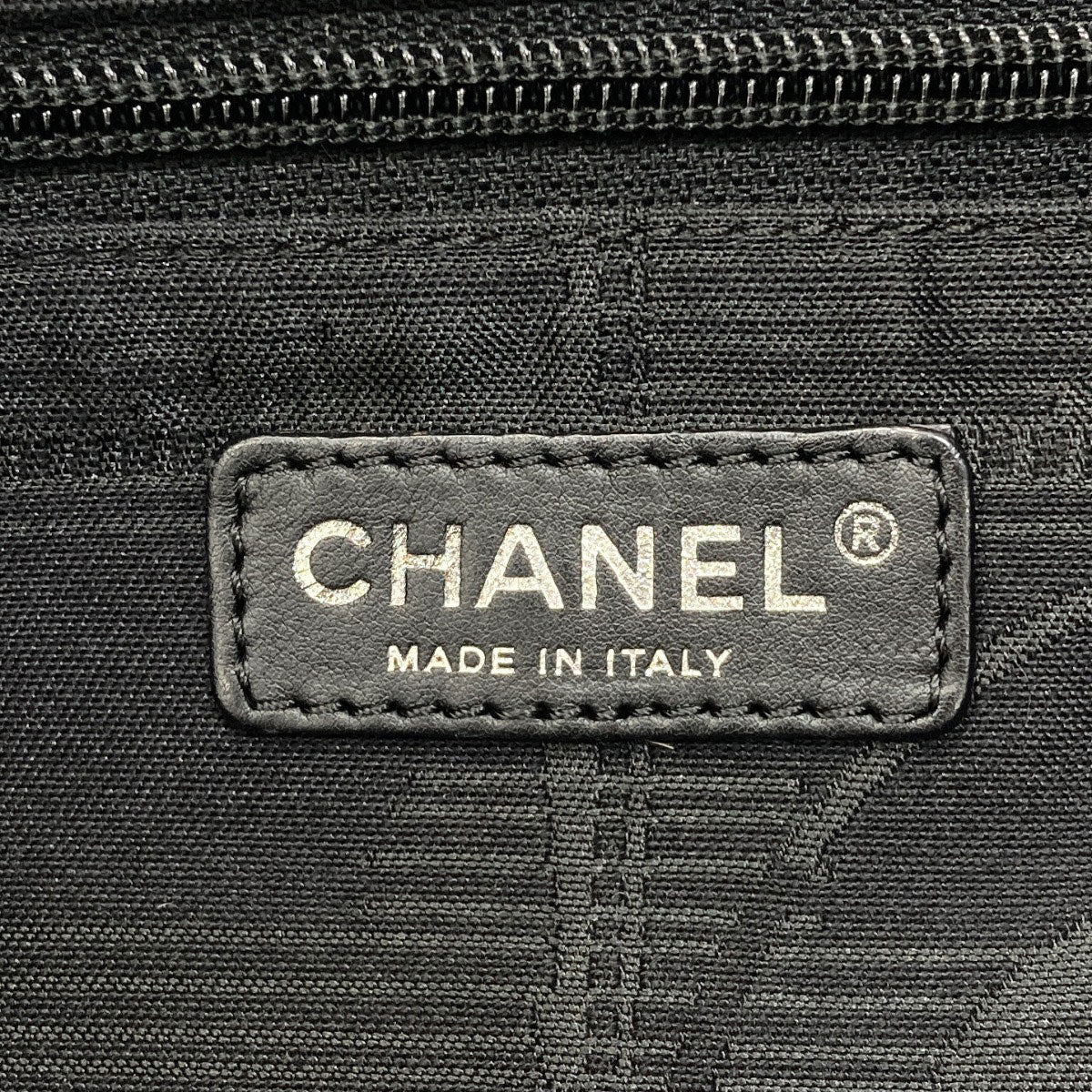 CHANEL New travel line Tote Bag Nylon jacquard Ladies [Used]