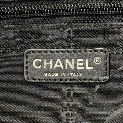 CHANEL New travel line Tote Bag Nylon jacquard Ladies [Used]