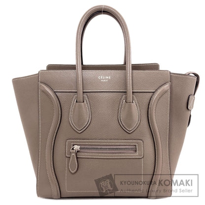 CELINE Luggage micro Tote Bag Calf Ladies [Used]