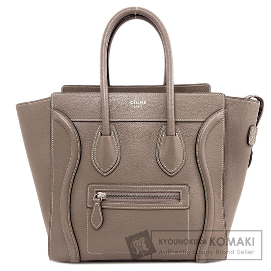 CELINE Luggage micro Tote Bag Calf Ladies [Used]