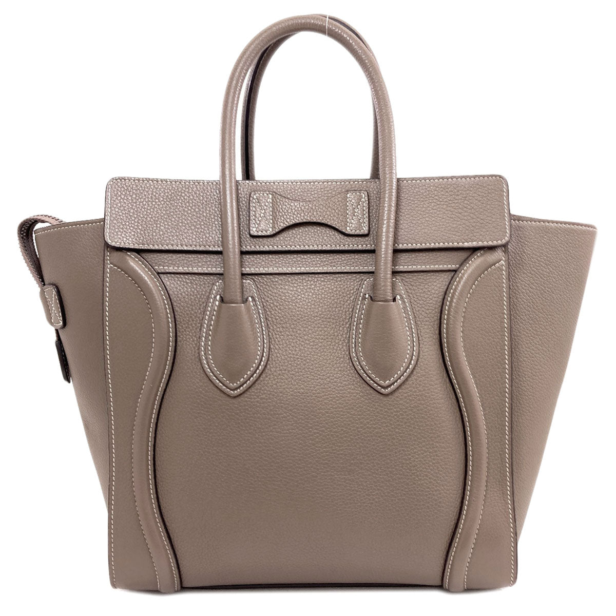CELINE Luggage micro Tote Bag Calf Ladies [Used]