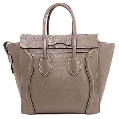 CELINE Luggage micro Tote Bag Calf Ladies [Used]