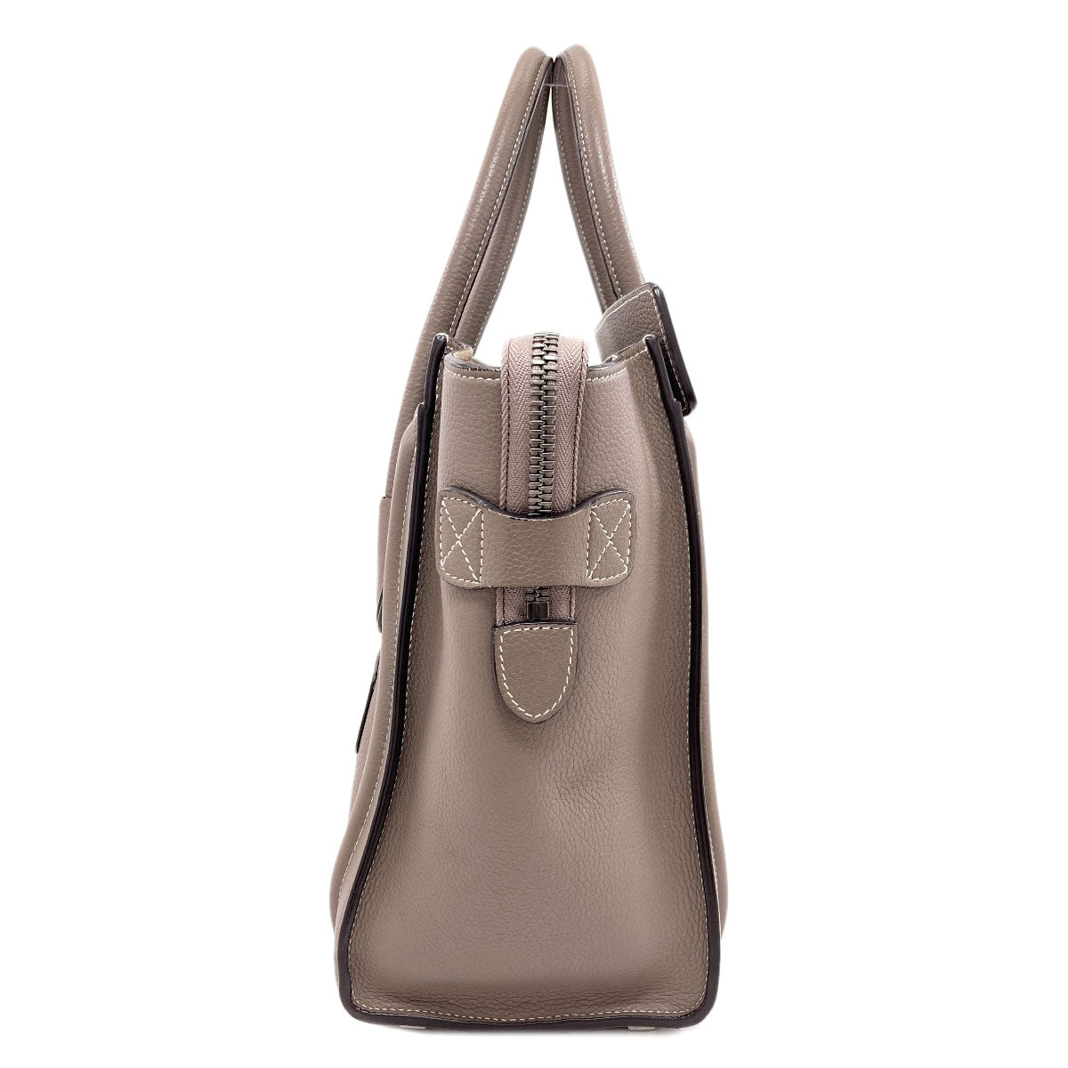 CELINE Luggage micro Tote Bag Calf Ladies [Used]