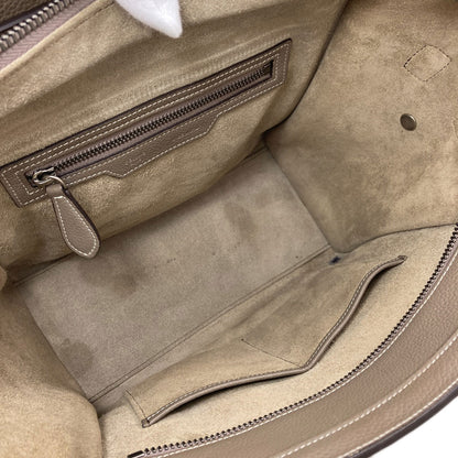 CELINE Luggage micro Tote Bag Calf Ladies [Used]