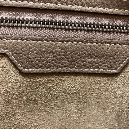 CELINE Luggage micro Tote Bag Calf Ladies [Used]