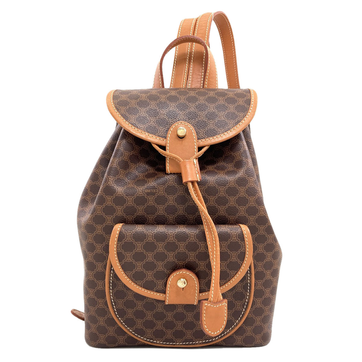 CELINE Macadam pattern Backpack Â· Daypack PVC Ladies [Used]