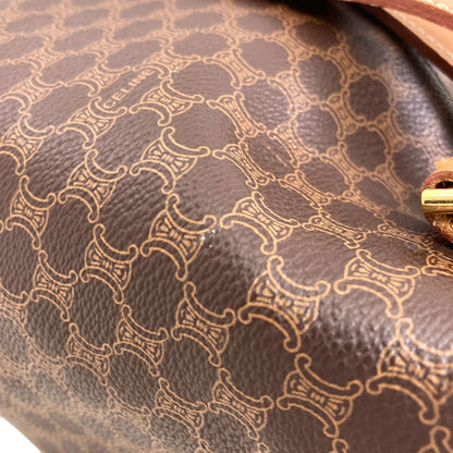 CELINE Macadam pattern Backpack Â· Daypack PVC Ladies [Used]