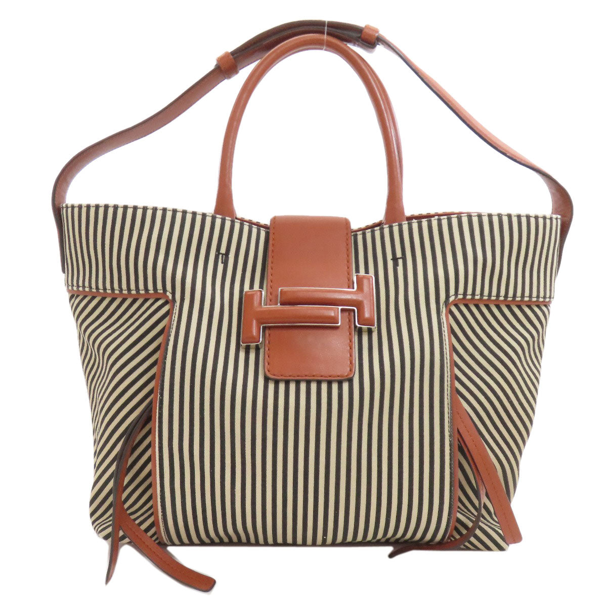 TODS Gianni Chiarini 2WAY Tote Bag Canvas Ladies [Used]