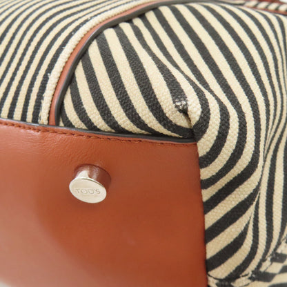 TODS Gianni Chiarini 2WAY Tote Bag Canvas Ladies [Used]