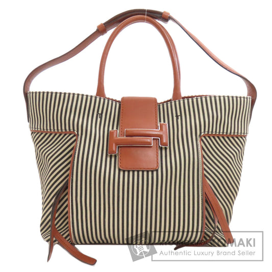 TODS Gianni Chiarini 2WAY Tote Bag Canvas Ladies [Used]
