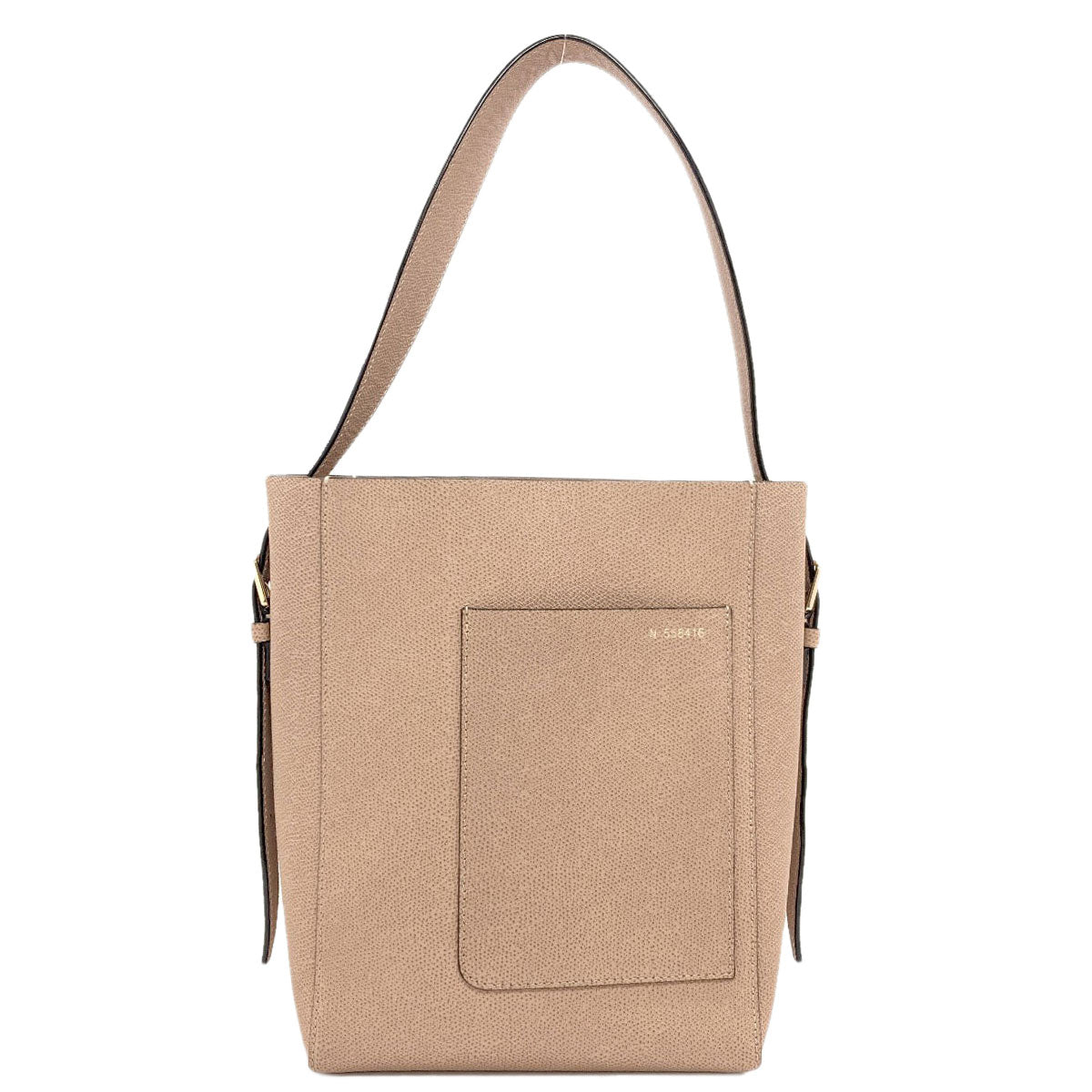 Valextra One Belt Bucket Bag Shoulder Bag Calf Ladies [Used]