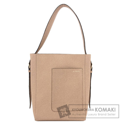 Valextra One Belt Bucket Bag Shoulder Bag Calf Ladies [Used]