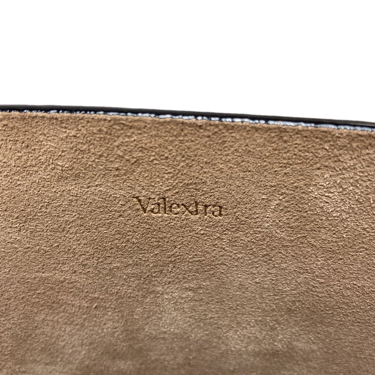 Valextra One Belt Bucket Bag Shoulder Bag Calf Ladies [Used]