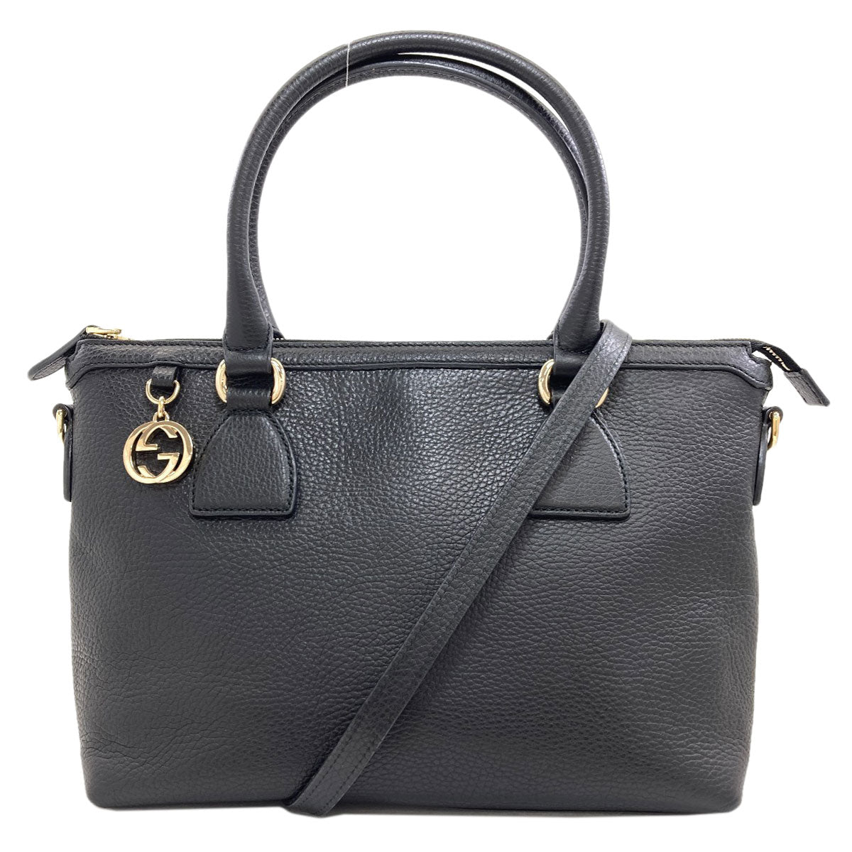 GUCCI 449659 Outlet Interlocking G 2WAY Handbag Calf Ladies [Used]