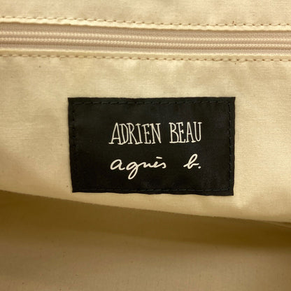 agnes b. Adrian Boeh collaboration Tote Bag Canvas Ladies [Used]