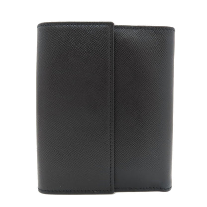 Salvatore Ferragamo GanciniHardware Bifold Wallet with Coin Pocket Leather Ladies [Used]