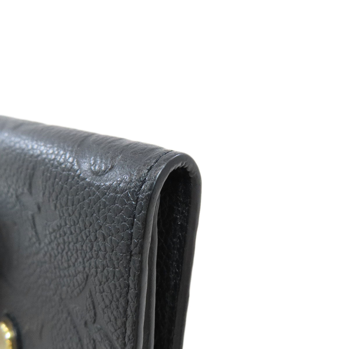 LOUIS VUITTON M58456 Anne Vert Cult De Visit Card Case Leather Ladies [Used]