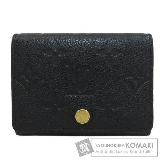 LOUIS VUITTON M58456 Anne Vert Cult De Visit Card Case Leather Ladies [Used]