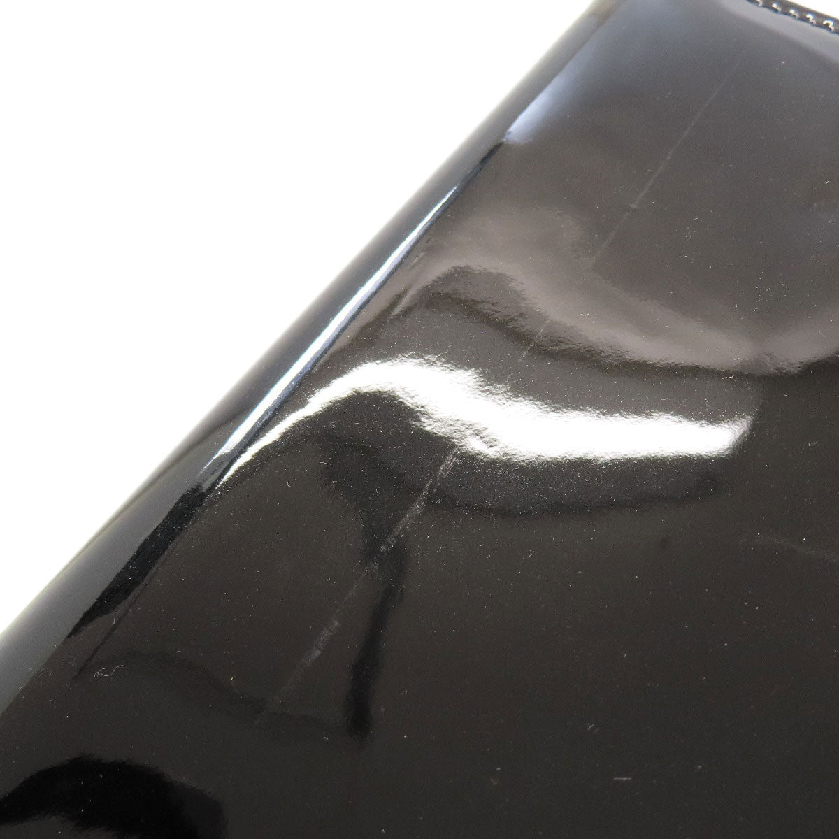 CHANEL COCO Mark SilverHardware Long wallet (with coin pocket) Enamel Ladies [Used]