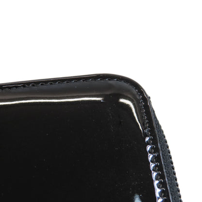 CHANEL COCO Mark SilverHardware Long wallet (with coin pocket) Enamel Ladies [Used]