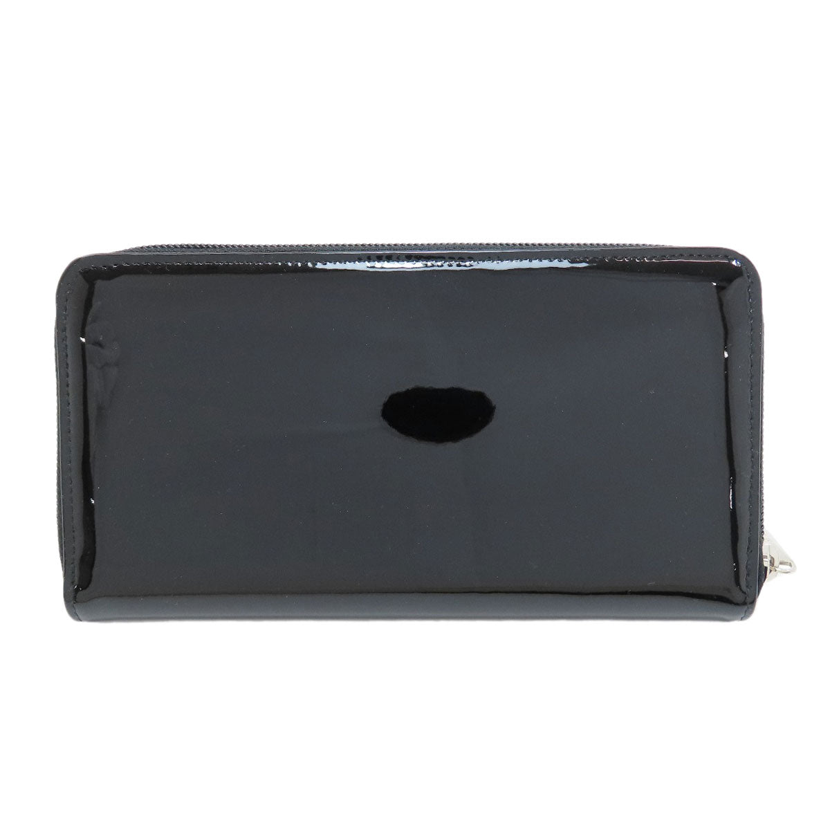 CHANEL COCO Mark SilverHardware Long wallet (with coin pocket) Enamel Ladies [Used]
