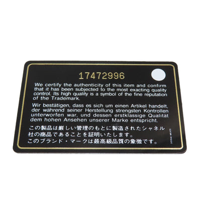 CHANEL COCO Mark SilverHardware Long wallet (with coin pocket) Enamel Ladies [Used]
