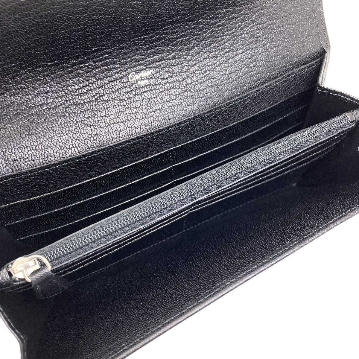 CARTIER Love collection Long wallet (with coin pocket) Leather Ladies [Used]