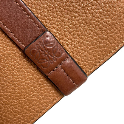LOEWE Vertical Wallet Small Compact Wallet Tri-fold wallet (with Coin Pocket) Leather Ladies [Used]