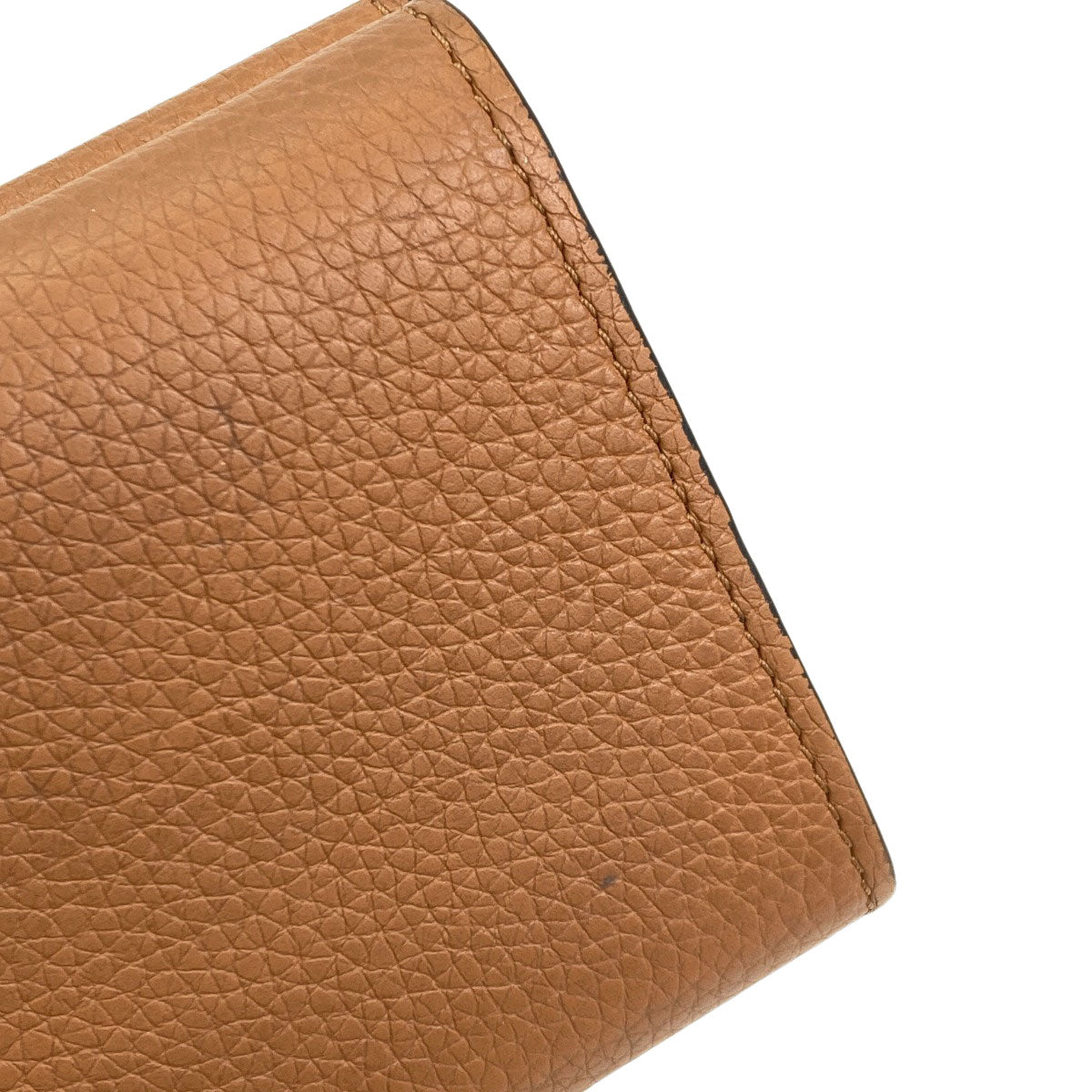 LOEWE Vertical Wallet Small Compact Wallet Tri-fold wallet (with Coin Pocket) Leather Ladies [Used]