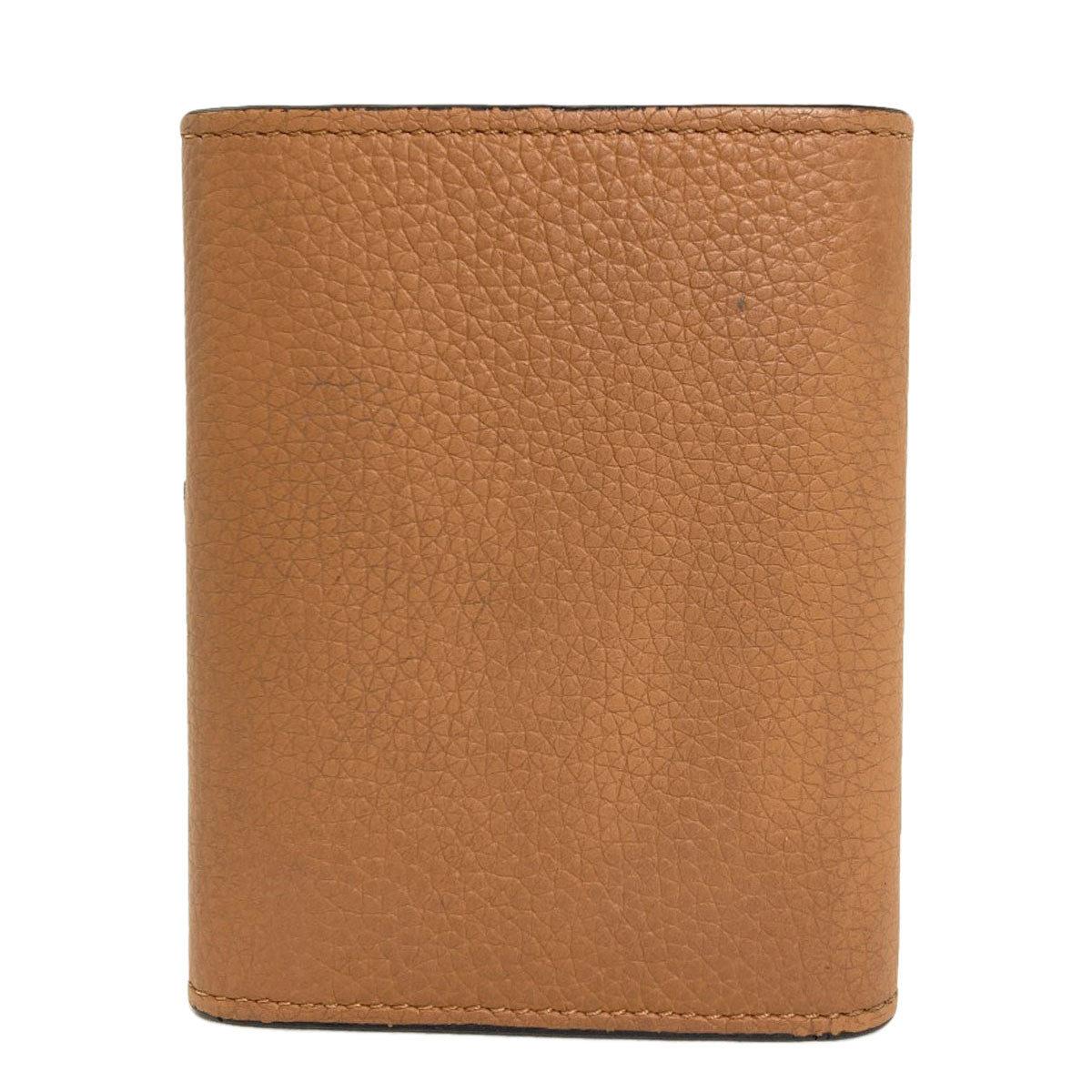 LOEWE Vertical Wallet Small Compact Wallet Tri-fold wallet (with Coin Pocket) Leather Ladies [Used]