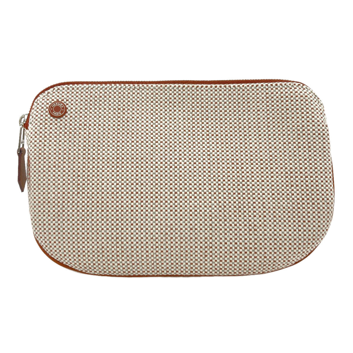 HERMES Echape Accessory pouch Tower ash Ladies [Used]