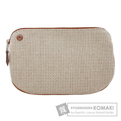 HERMES Echape Accessory pouch Tower ash Ladies [Used]