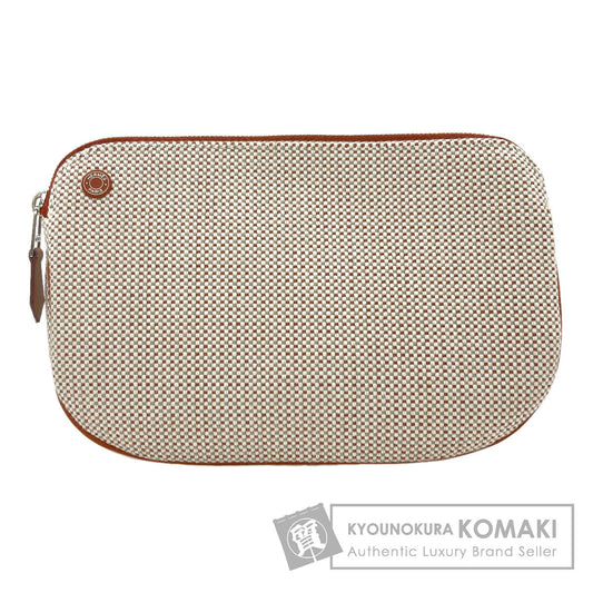 HERMES Echape Accessory pouch Tower ash Ladies [Used]