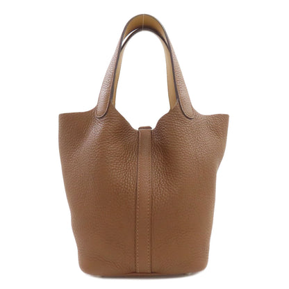 HERMES Picotin Lock PM Eclat SilverHardware Handbag Taurillon Clemence Ladies [Used]