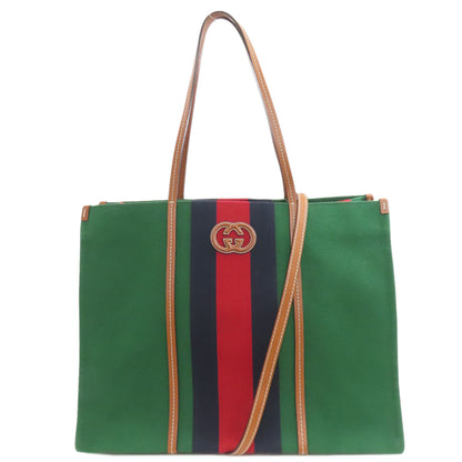 GUCCI 727701 Interlocking G 2WAY Tote Bag Canvas Ladies [Used]